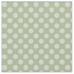 Green Sage Polka Dot Blanket