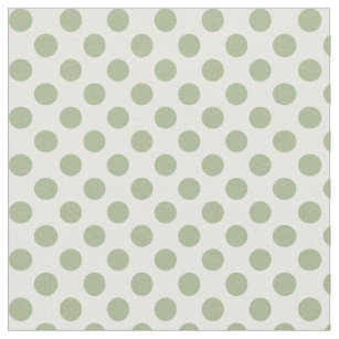 sage green polka dots