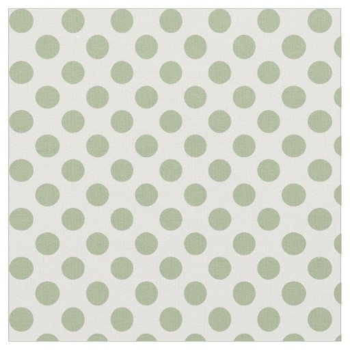 sage green spotty fabric