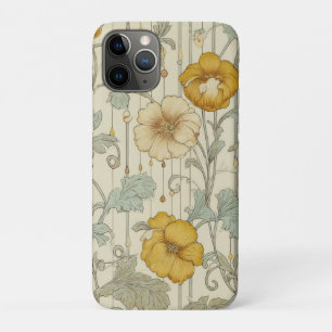 Sage Green Seamless Pattern iPhone 11 Pro Case