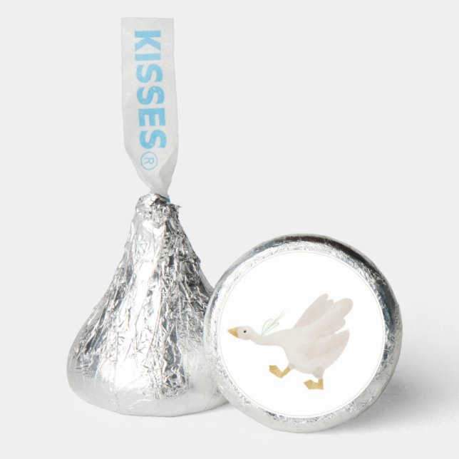 Sage Green Silly Goose Hush Candy Sticker (Front)