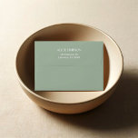 Sage Green Simple Elegant Envelope<br><div class="desc">Simple.</div>