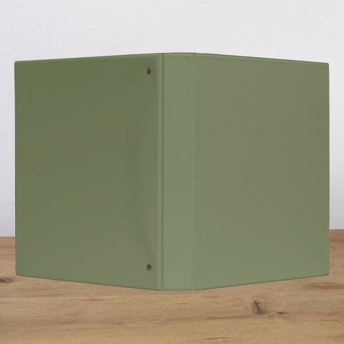 Sage Green Solid Color 3 Ring Binder