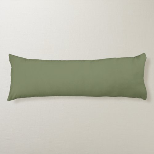 Sage Green Solid Color Body Pillow