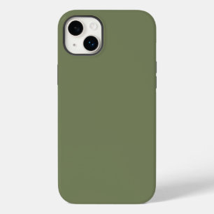 Sage Green Solid Color Case-Mate iPhone 14 Plus Case