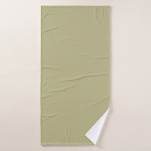 Sage Green Solid Color   Classic   Elegant Bath Towel