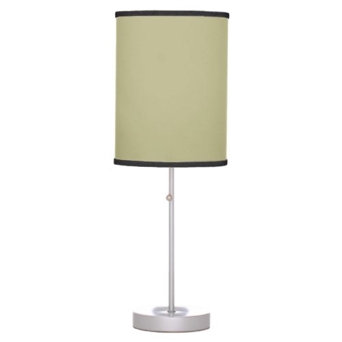 Sage Green Solid Color  Classic  Elegant Table Lamp