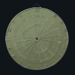 Sage Green Solid Color Dart Board<br><div class="desc">Sage Green Solid Color. A refined modern sage green that exudes natural elegance. This color captures the essence of a shaded forest floor. Perfect for those seeking a calm earthy vibe. This sophisticated hue seamlessly blends into both modern and classic aesthetics. Embrace the understated beauty of this serene shade.</div>