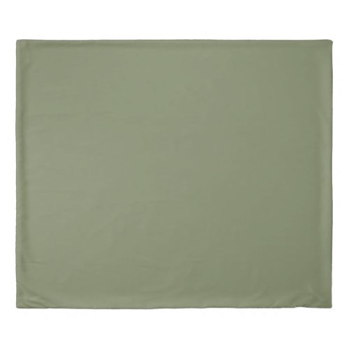 Sage Green Solid Color Duvet Cover