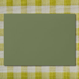 Sage Green Solid Color Envelope