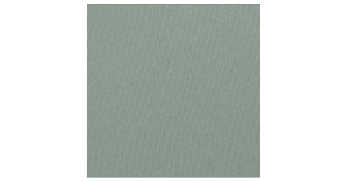 Sage Green Solid Color Fabric | Zazzle