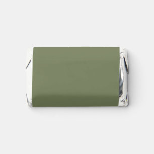 Sage Green Solid Color Hershey's Miniatures