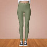 Sage Green Solid Color Leggings<br><div class="desc">Sage Green Solid Color</div>