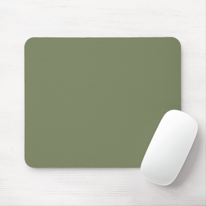 Sage Green Solid Color Mouse Pad