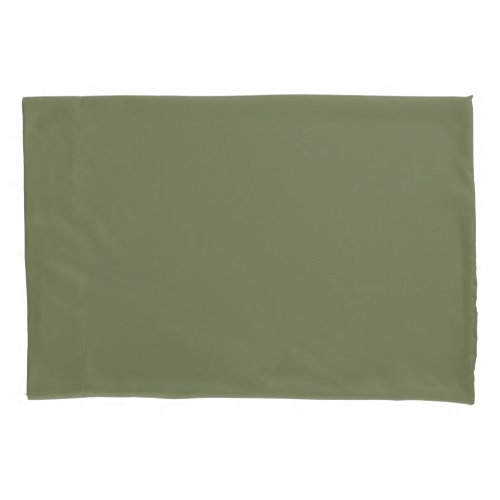 Sage Green Solid Color Pillow Case