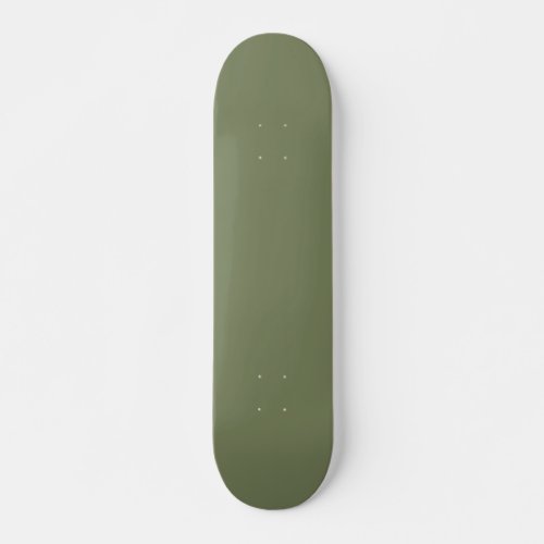 Sage Green Solid Color Skateboard