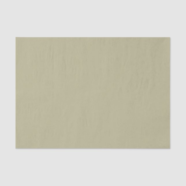 Sage Green Solid Color Tissue Paper (Front)