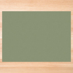 Sage Green Solid Color Tissue Paper