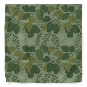 Sage Green Square Camo Bandana
