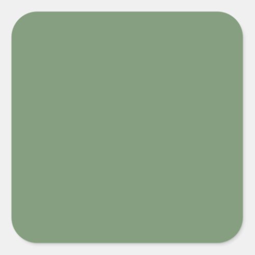 Sage Green Square Sticker