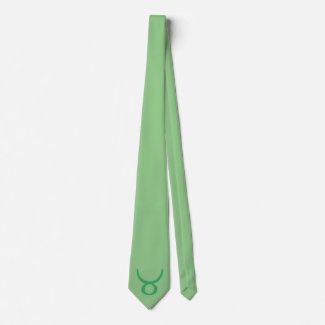 Sage green  -  Taurus Zodiac tie