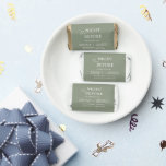 Sage Green the Night Before Rehearsal Dinner Party Hershey's Miniatures<br><div class="desc">Elegant Sage Green the Night Before Rehearsal Dinner Party Wedding Hershey's Miniatures</div>