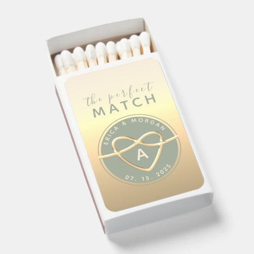 Sage Green The Perfect Match Wedding Favors