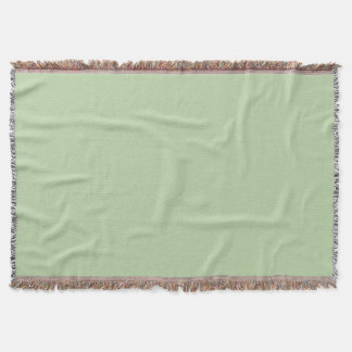 Sage Green Throw Blanket