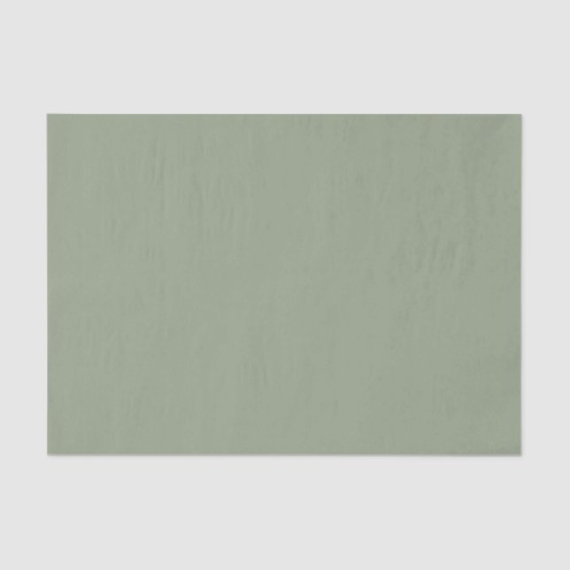 Sage Green  Tissue Paper (Front)