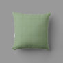 Sage Green Tone on Tone Retro Pattern Throw Pillow