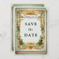 Sage Green Vintage Library Book Secret Garden