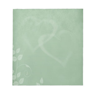 Sage Green Vintage Notepad