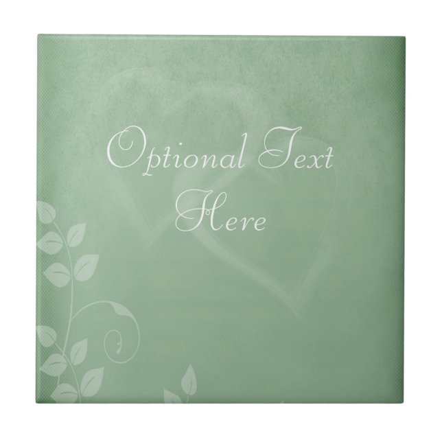 Sage Green Vintage Tile (Front)