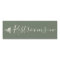 Sage Green Wedding Arrow Direction Small Restrooms