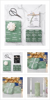 Sage Green Wedding Collection