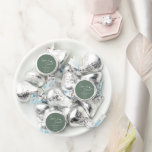 Sage Green Wedding Favor Love is Sweet<br><div class="desc">Give your wedding guests a modern and unique gift to remember your special day with! Our custom sage green Hershey®'s Kisses® make the perfect memento. Personalize with your name or monogram and let your guests enjoy a delicious treat with an extra special touch.</div>