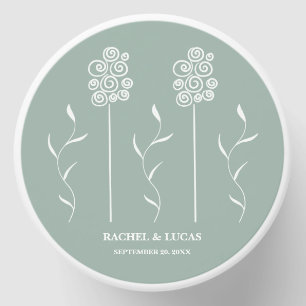 Sage Green Wedding Mini Candle Favors