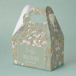 Sage Green Wildflower Boho Bridal Shower Garden Favor Boxes<br><div class="desc">Enhance the charm of your bridal shower favors with our Wildflower Boho Bridal Shower In Bloom Garden Favor Tags. Adorned with a delightful wildflower design, these tags add a touch of natural beauty to your tokens of appreciation. The "In Bloom" garden theme infuses a sense of blooming love into every...</div>