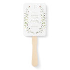 Sage Green Wildflower Rustic Boho Wedding Program