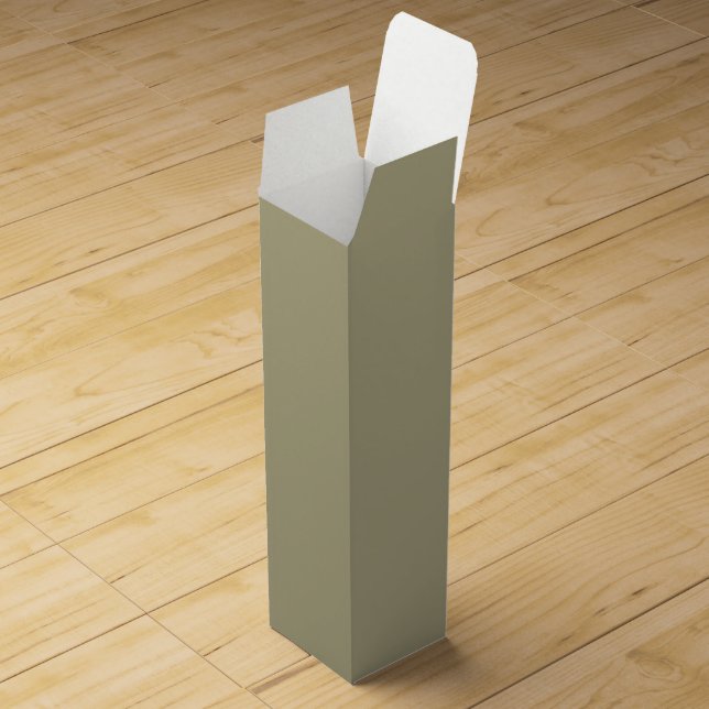 Sage Green Wine Box (Opened)