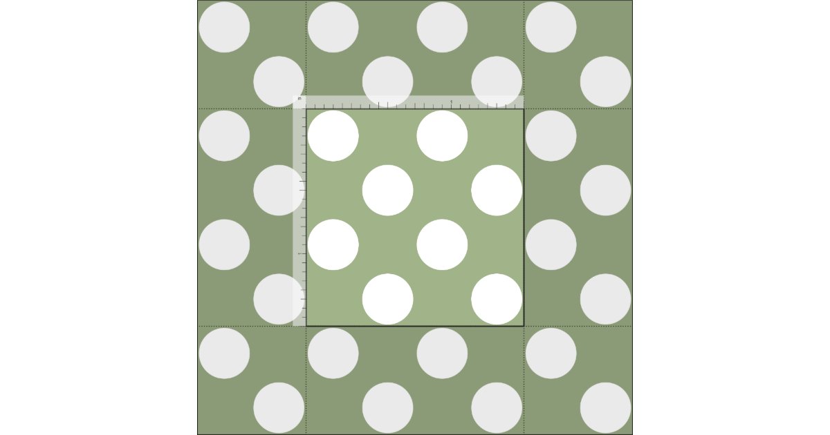 sage green polka dots