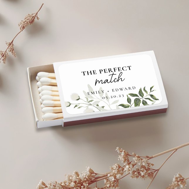 Sage Greenery & White Floral Perfect Match Wedding (Creator Uploaded)