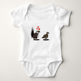 Sage Grouse Love Baby Bodysuit