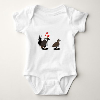 Sage Grouse Love Baby Bodysuit