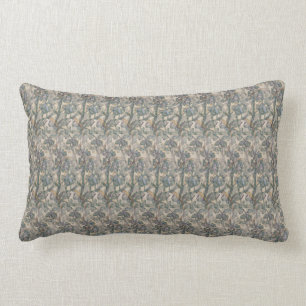 Sage Herbal Small Print Lumbar Pillow