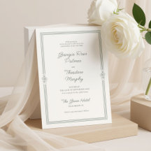 Sage & Ivory | Minimalist Script Wedding