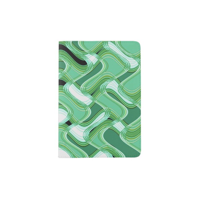 Sage & Ivory Passport Holder by C.L. Brown (Front)