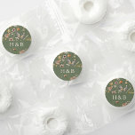 Sage Life Saver® Mints<br><div class="desc">Sage Life Saver® Mints. Elegant and romantic,  this beautiful color palette of tan,  brown,  rust,  terracotta,  and burnt orange is the trending theme for this year's weddings. Rustic dried grass,  beautiful flowers,  and vintage wildflowers are stunning details for your modern boho-chic wedding.</div>