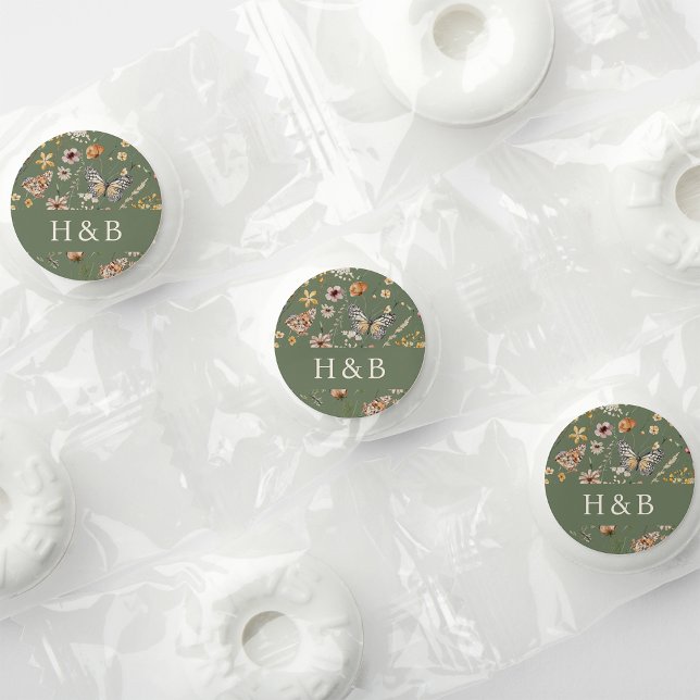 Sage Life Saver® Mints (Boho Sage Green Life Saver® Mints by Painted Paperie
)