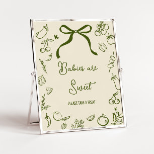 Sage Locally Grown Shower Babies are Sweet Sign